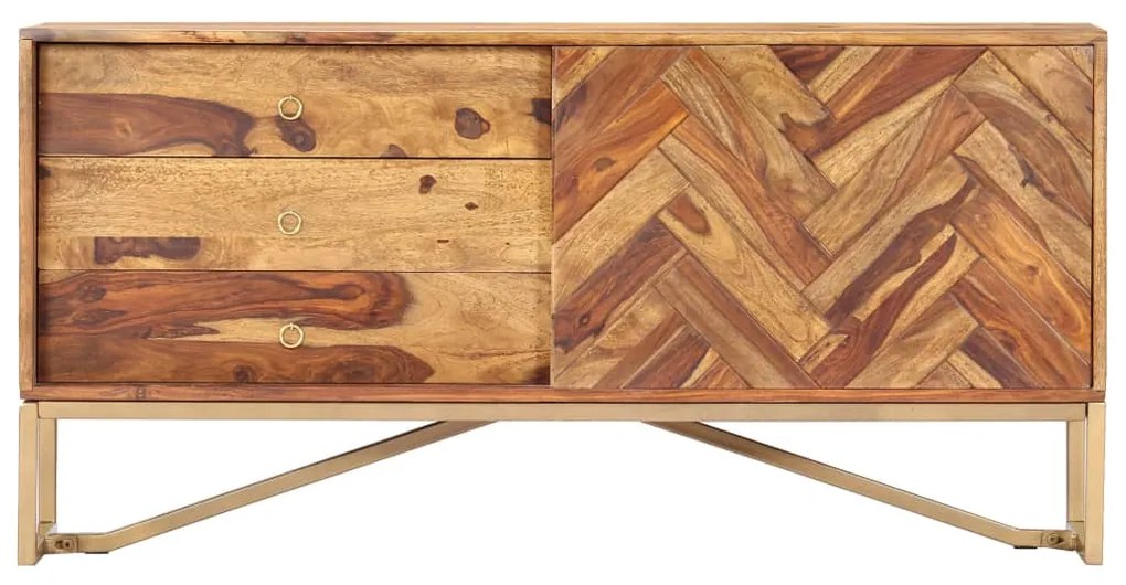 vidaXL Μπουφές 118 x 30 x 60 εκ. από Μασίφ Ξύλο Sheesham