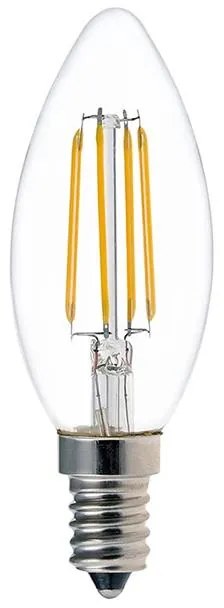 Λαμπτήρας LED C35 Bulb 4W 3000K E14 clear