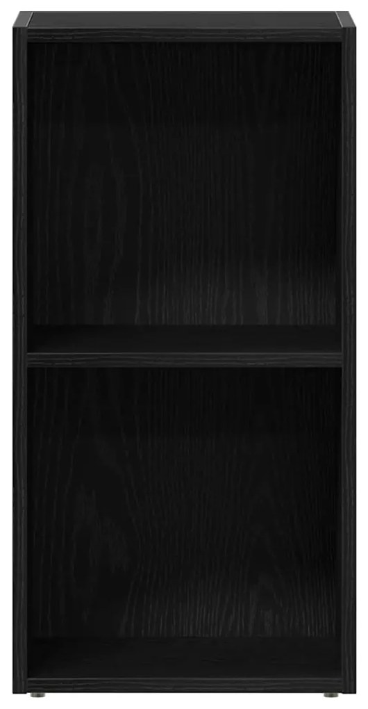 Κουτί αποθήκευσης vidaXL LP Μαύρη βελανιδιά 71x34x36 cm