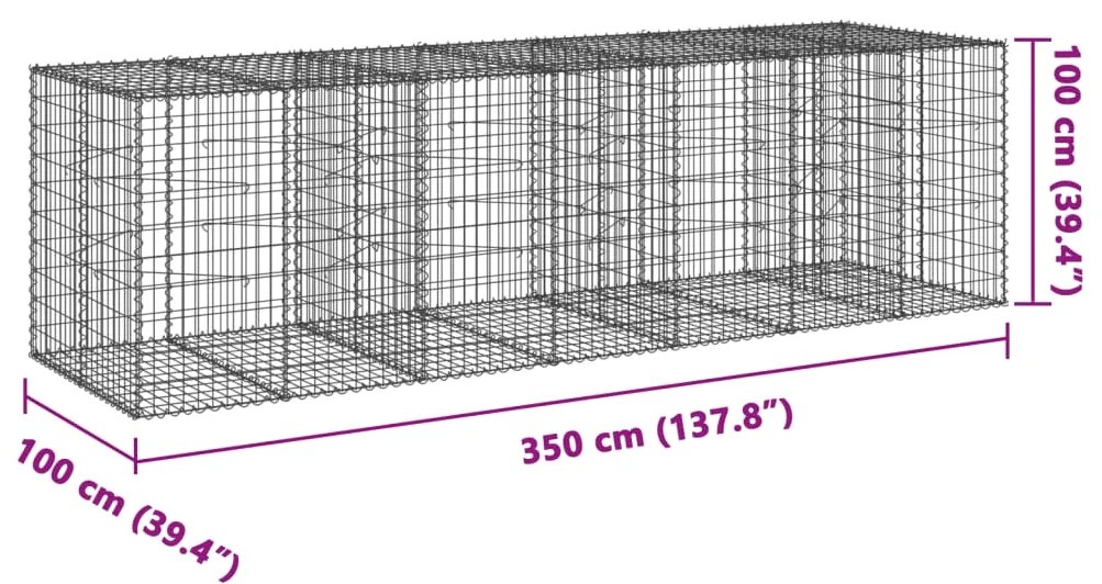 ΣΥΡΜΑΤΟΚΙΒΩΤΙΟ ΜΕ ΚΑΛΥΜΜΑ 350X100X100ΕΚ ΑΠΟ ΓΑΛΒΑΝΙΣΜΕΝΟ ΧΑΛΥΒΑ 3295195