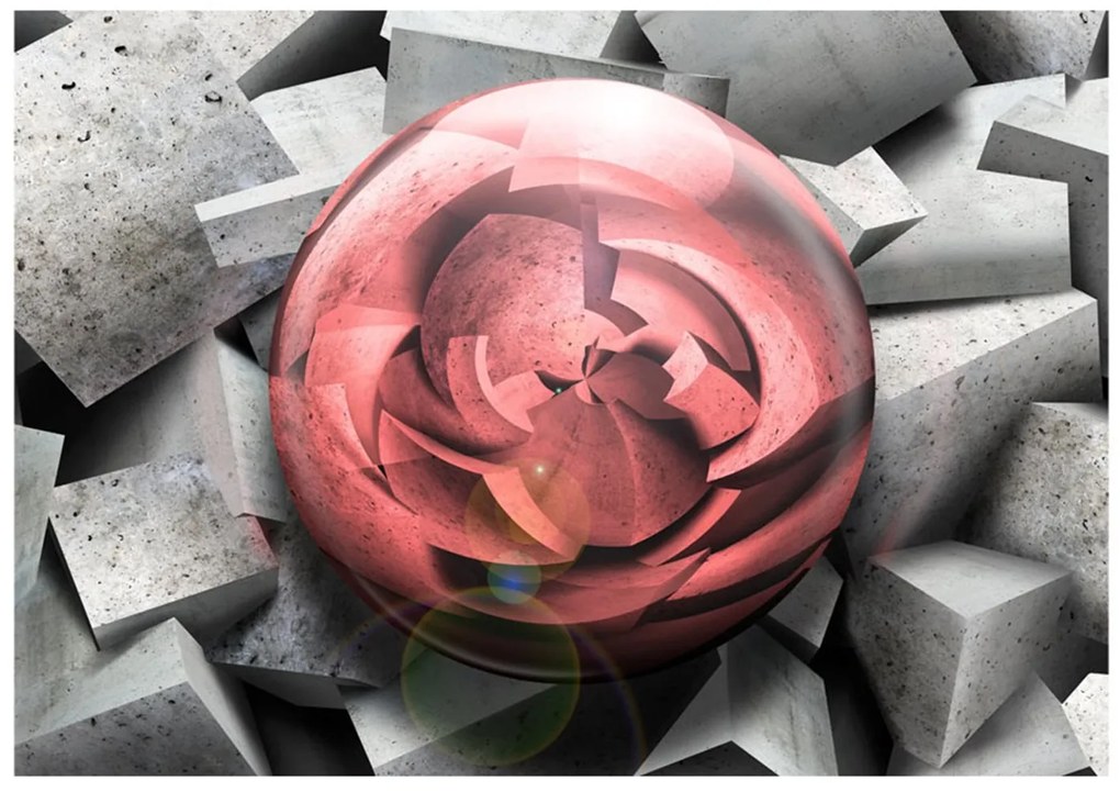 Φωτοταπετσαρία - Stone rose 150x105