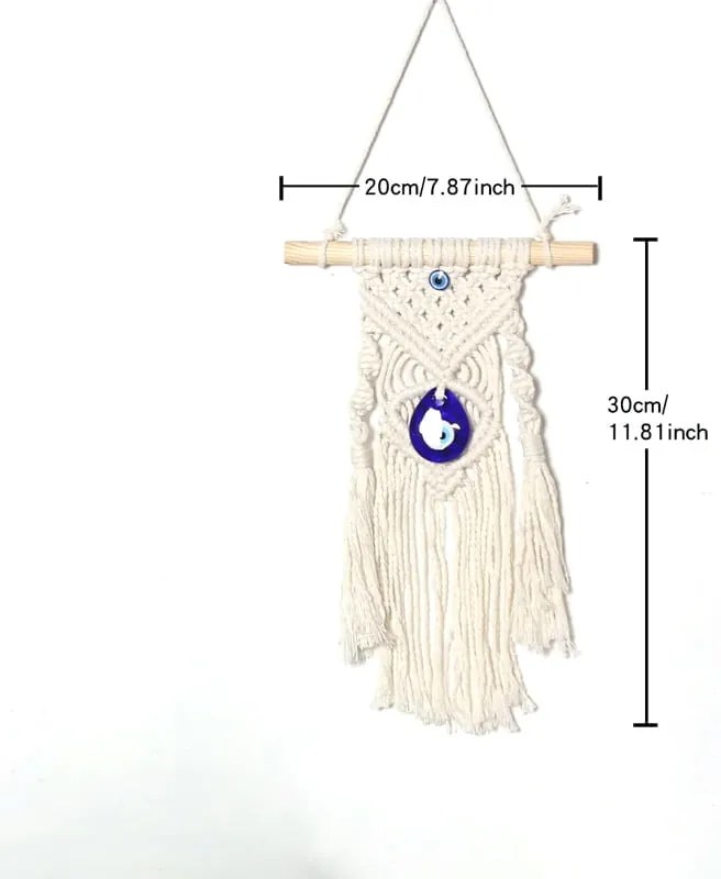 Κρεμαστό διακοσμητικό μακραμέ 30cm - Hanging decoration