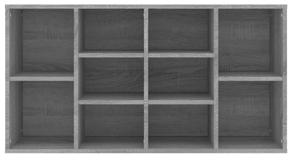 vidaXL Παπουτσοθήκη Γκρι Sonoma 103x30x54,5 εκ. από Επεξεργασμένο Ξύλο