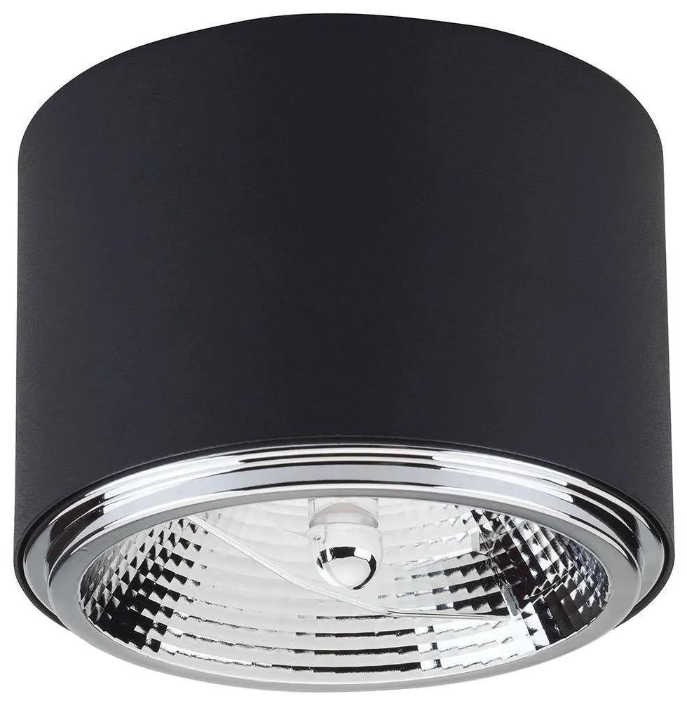 Φωτιστικό Οροφής - Σποτ Moris 3366 1xGU10 AR111 12W Φ11,3cm 8,4cm Black TK Lighting