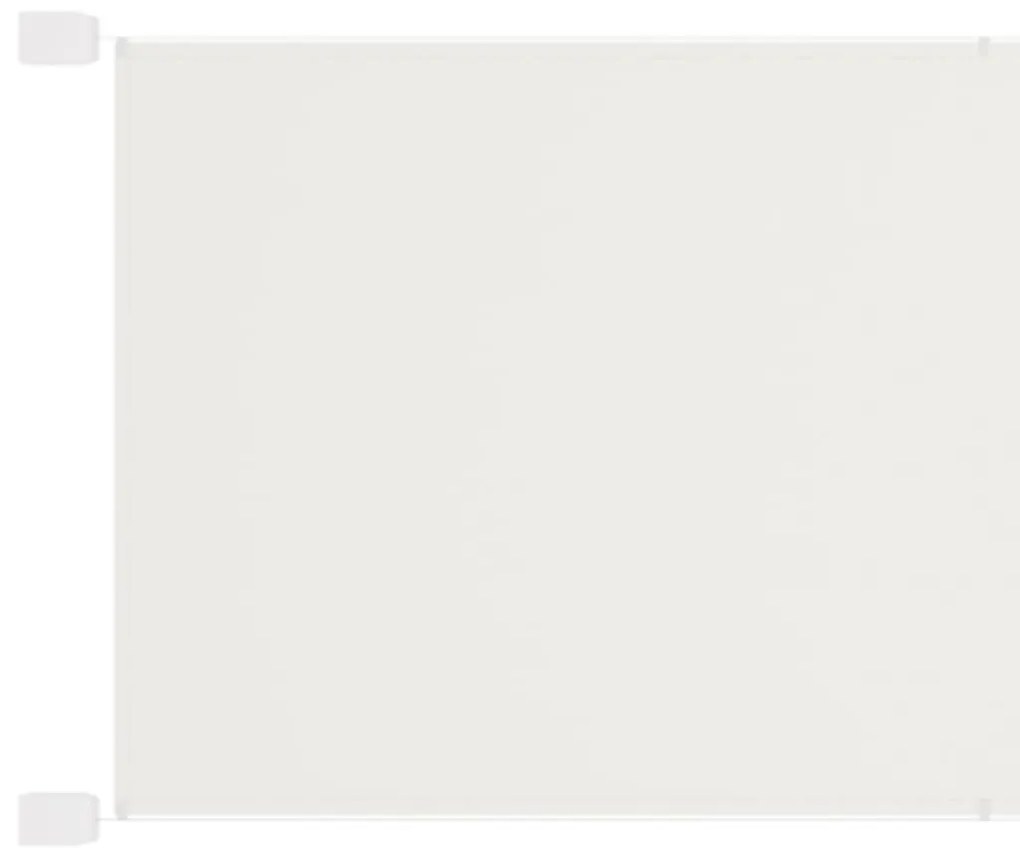 Τέντα Κάθετη Λευκή 140 x 420 εκ. από Ύφασμα Oxford - Λευκό