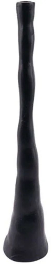 Κηροπήγιο Anthil 012.912110089 10x35cm Black Metal