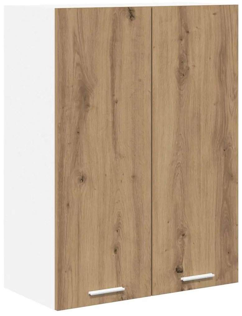 vidaXL Κρεμαστό ντουλάπι με αποθήκευση Artisan Oak 60 x 31 x 80 εκ.