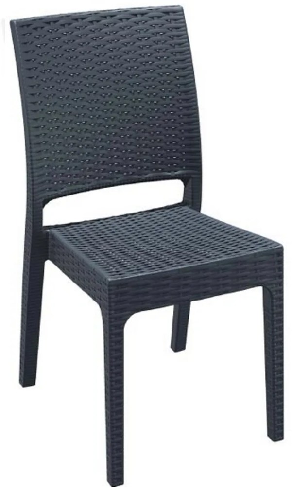 Siesta   Ibiza Chair Dark Grey*  metax-01-03-314 διάστ.52.0000 x 45.0000 x 87.0000