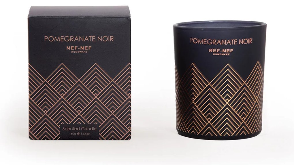 Αρωματικό Κερί 160gr Nef-Nef Homeware Pomegranate Noir