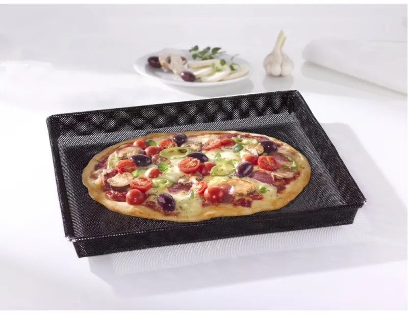 Ταψί NoStik 1BBB647, 18x28x3 cm, Επαναχρησιμοποιήσιμο, 1,5 L, 260 C, Μαύρο