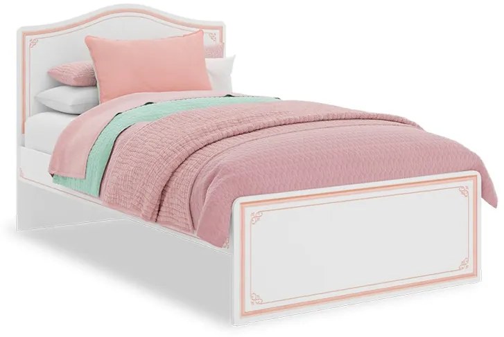 Κρεβάτι ημίδιπλο SELENA PINK SE-PINK-1302  120x200εκ. Cilek