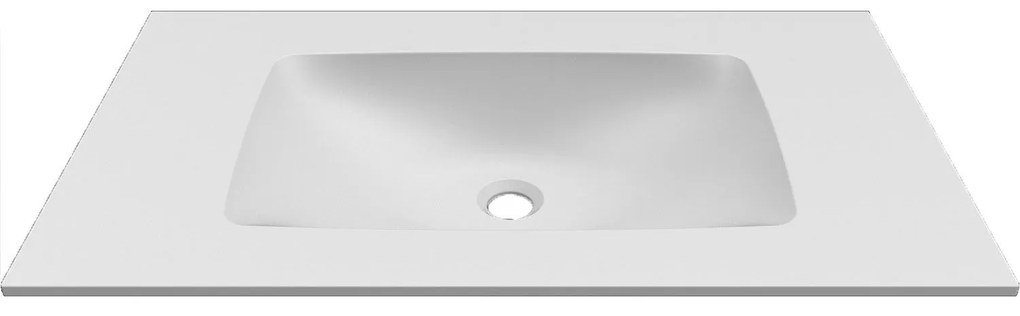 Karag Deciso 80 Νιπτήρας επίπλου 80,5x46x12cm White
