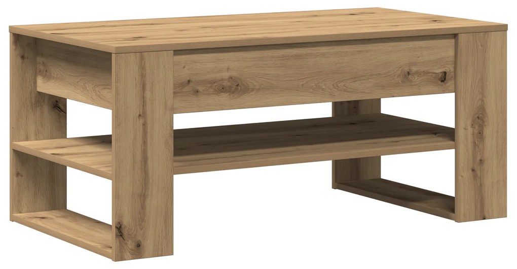 vidaXL Τραπεζάκι σαλονιού Artisan Oak 102x55x45 εκ από κατασκευασμένο ξύλο