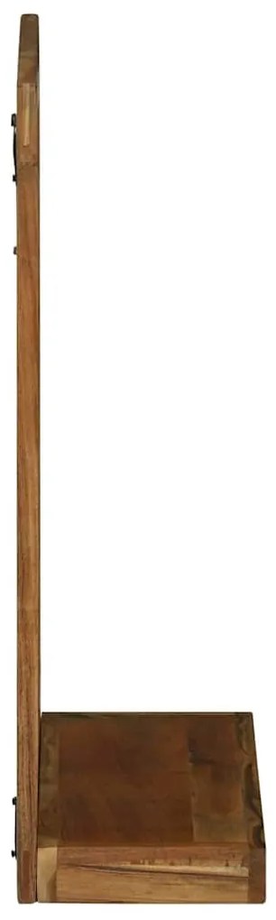 vidaXL Καθρέφτης Μπάνιου 50x22x70 εκ. Μασίφ Ξύλο Ακακίας