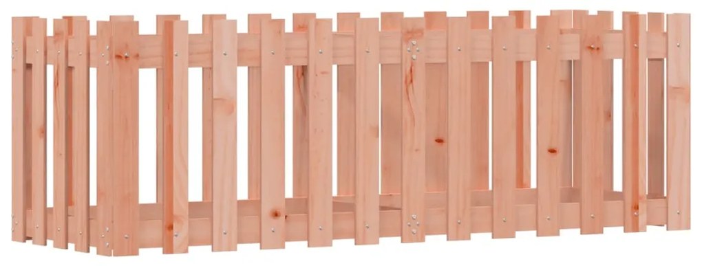 vidaXL Ζαρντινιέρα Υπερυψωμένη Φράχτης 150x50x50 εκ Μασίφ Ψευδοτσούγκα