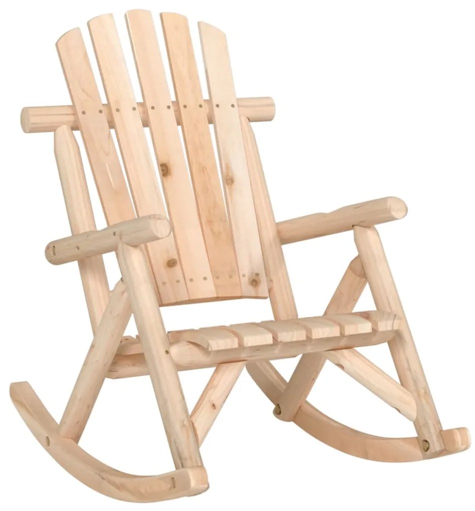 vidaXL Σαλόνι Κήπου Σετ 4 Τεμαχίων από Μασίφ Ξύλο Ελάτης