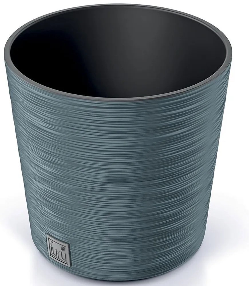Κασπώ Furu Round 457147 25x25cm Blue-Black Πλαστικό