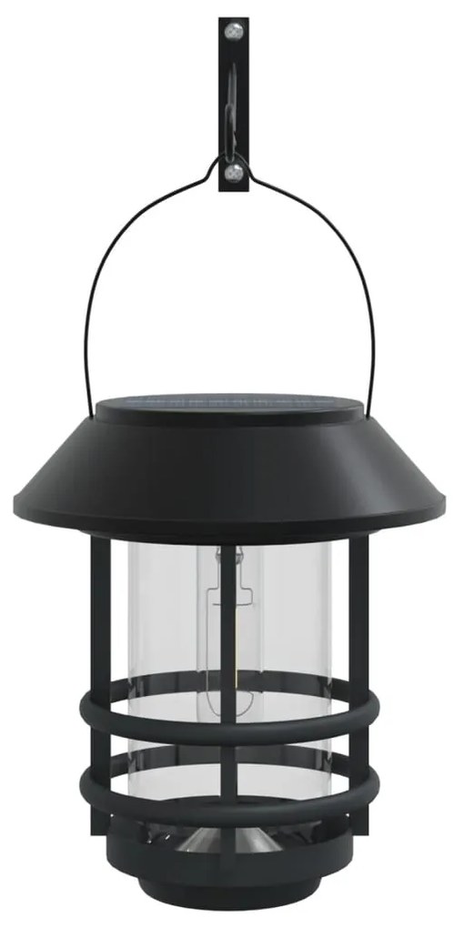 vidaXL Φανάρια Τοίχου Ηλιακά Εξ. Χώρου 2 τεμ Λευκό