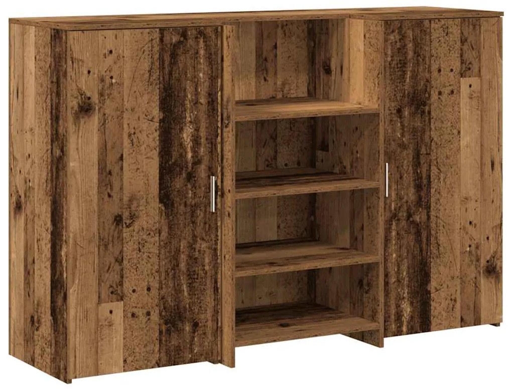 vidaXL Γραφείο υποδοχής Παλιό Ξύλο 155x50x103,5 εκ. Επεξεργασμένο Ξύλο