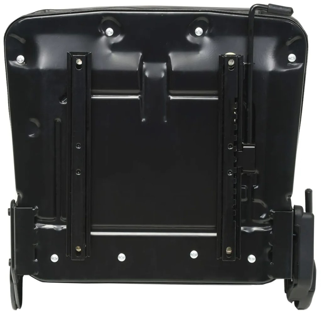 vidaXL Κάθισμα Περονοφόρου Ανυψωτικού/Τρακτέρ με Ρυθμιζ. Πλάτη Μαύρο