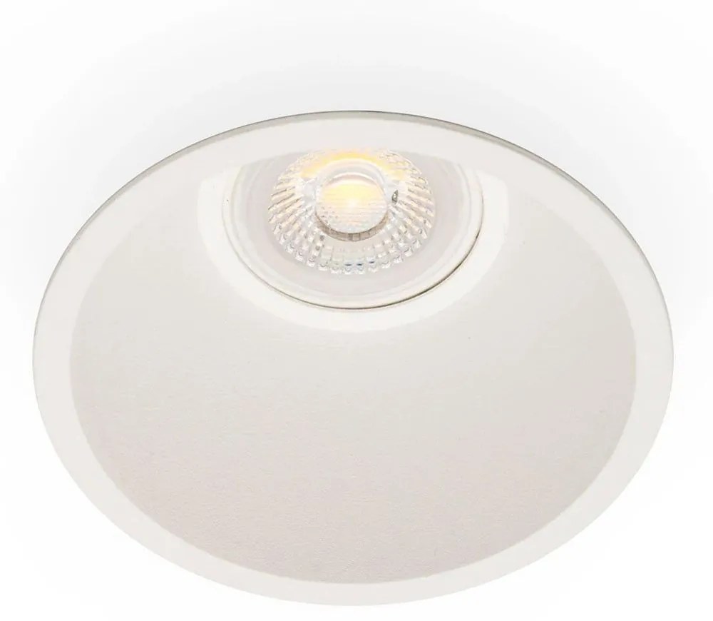 Σποτ Χωνευτό Fresh 02100501 GU10 9x14,5cm White Faro Barcelona Round