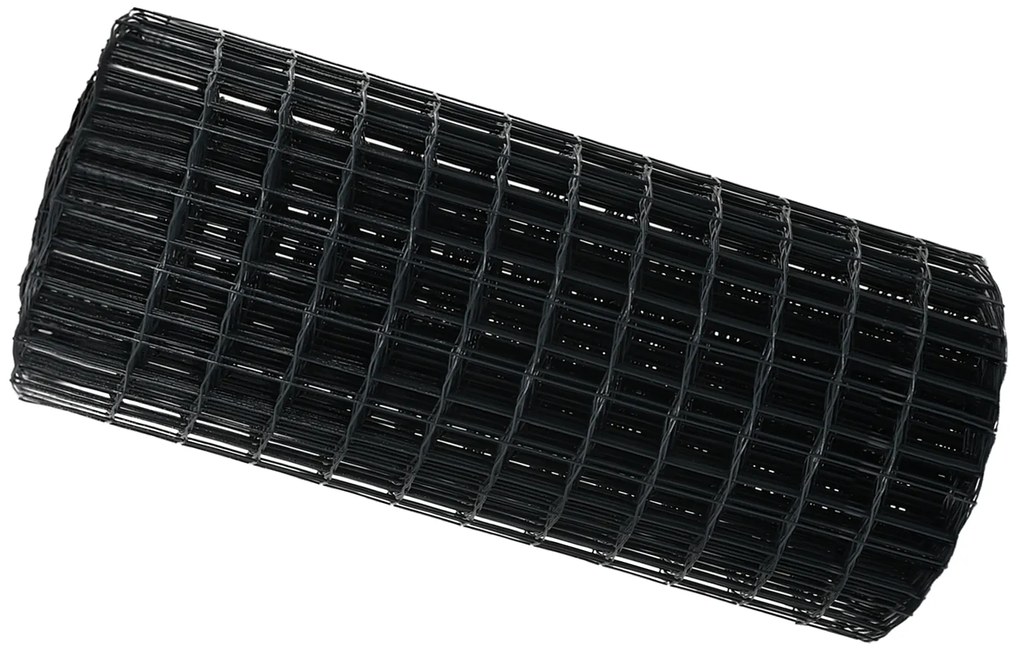 vidaXL Euro Fence Γκρι 0.6x10 μ. Σίδηρος