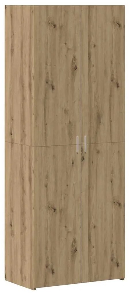 vidaXL Ντουλάπι αποθήκευσης artisan δρυς 70 x 42.5 x 225 εκ