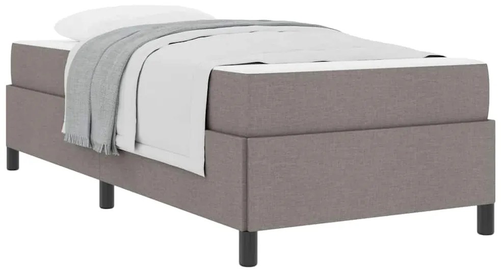 vidaXL Κρεβάτι με ελατήρια Ταουπέ 90 x 190 cm