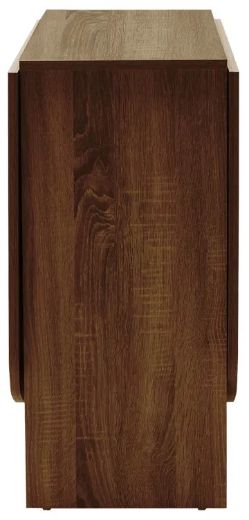 Τραπέζι Nadine pakoworld πολυμορφικό-επεκτεινόμενο wenge 160x80x76.5εκ - 049-000091