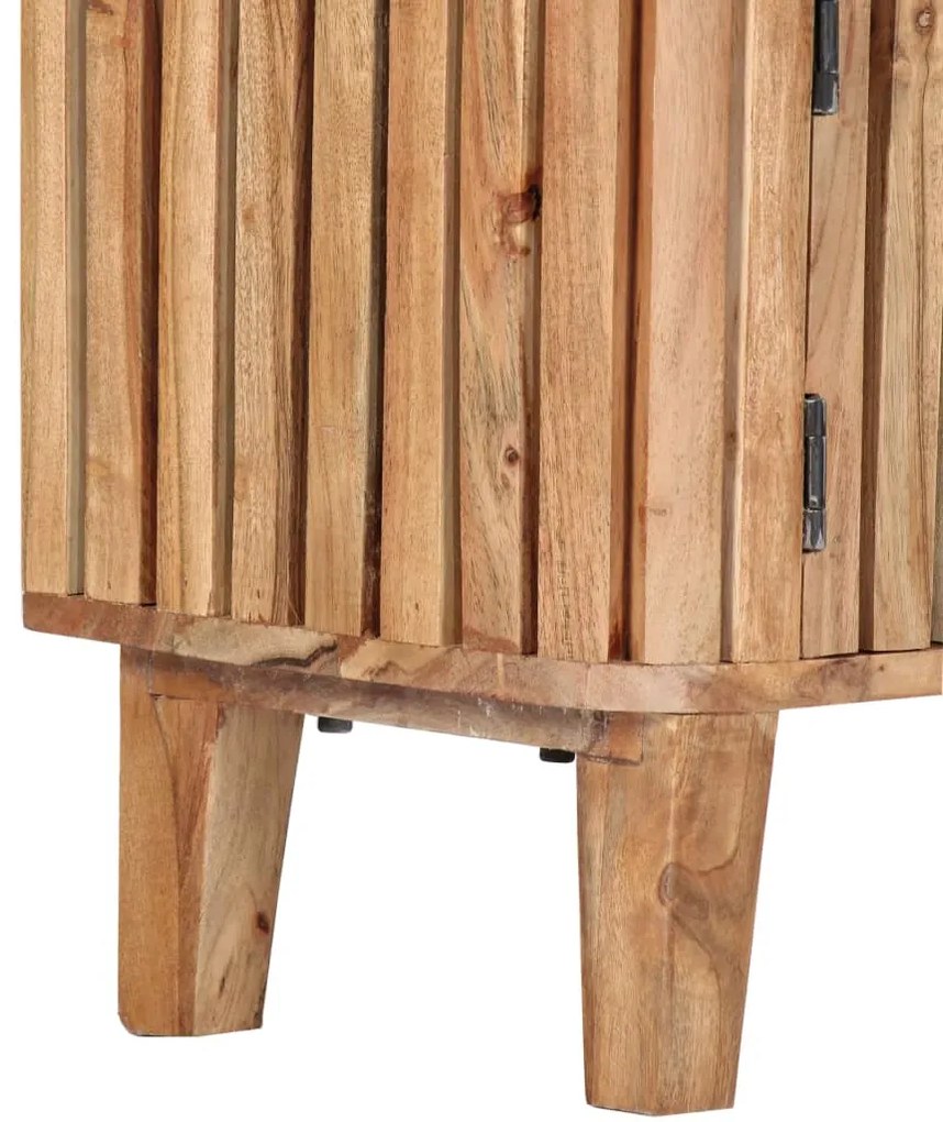 vidaXL Έπιπλο Τηλεόρασης 130 x 30 x 45 εκ. από Μασίφ Ξύλο Ακακίας