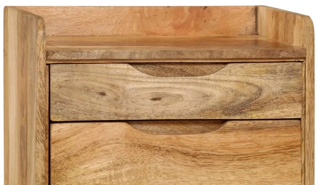 vidaXL Κομοδίνο 40 x 30 x 59,5 εκ. από Μασίφ Ξύλο Μάνγκο