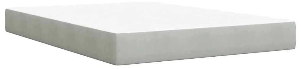 ΚΡΕΒΑΤΙ BOXSPRING ΜΕ ΣΤΡΩΜΑ ΑΝΟΙΧΤΟ ΓΚΡΙ 160X200 ΕΚ. ΒΕΛΟΥΔΙΝΟ 3292388