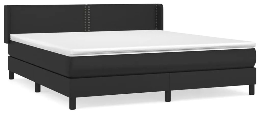 ΚΡΕΒΑΤΙ BOXSPRING ΜΕ ΣΤΡΩΜΑ ΜΑΥΡΟ 160X200ΕΚ.ΑΠΟ ΣΥΝΘΕΤΙΚΟ ΔΕΡΜΑ 3130727