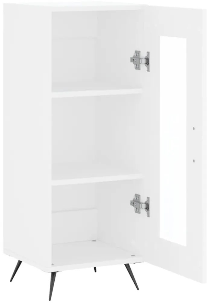 vidaXL Ντουλάπι Λευκό 34,5 x 34 x 90 εκ. από Επεξεργασμένο Ξύλο