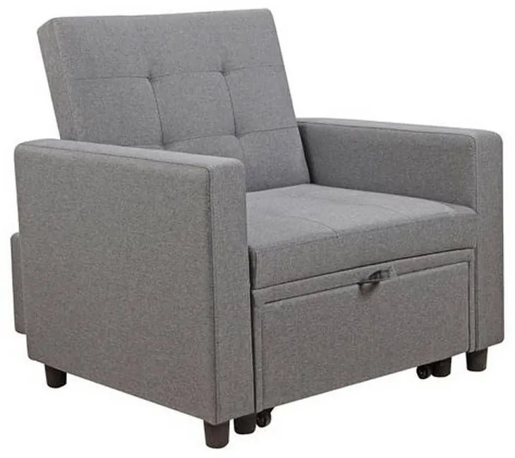 Πολυθρόνα-Κρεβάτι Imola Light Grey Ε9921,12 100x102x92 Wood, Fabric