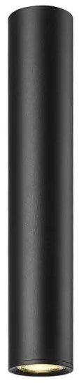 Σποτ Φωτιστικό Οροφής Ατσάλι Ballet H35 Φ6 Viokef 4265100 Μαύρο