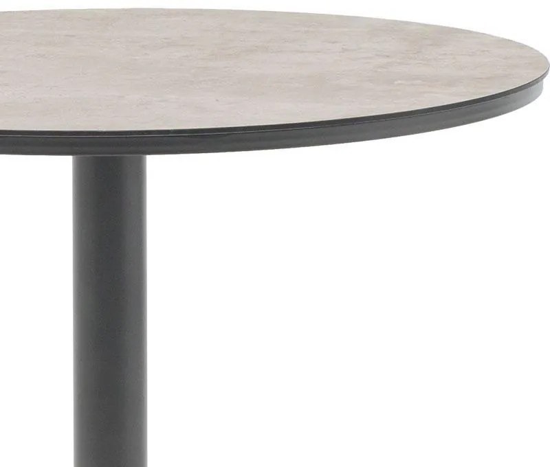 Τραπέζι Silvio Fylliana Στρογγυλό HPL Γκρί 60x60x72 εκ. 60x60x72 εκ.