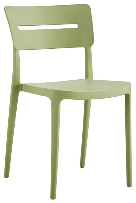 EMILY OLIVE GREEN ΚΑΡΕΚΛΑ ΠΟΛ/ΝΙΟΥ ZITA PLUS 43.5X51X80εκ.