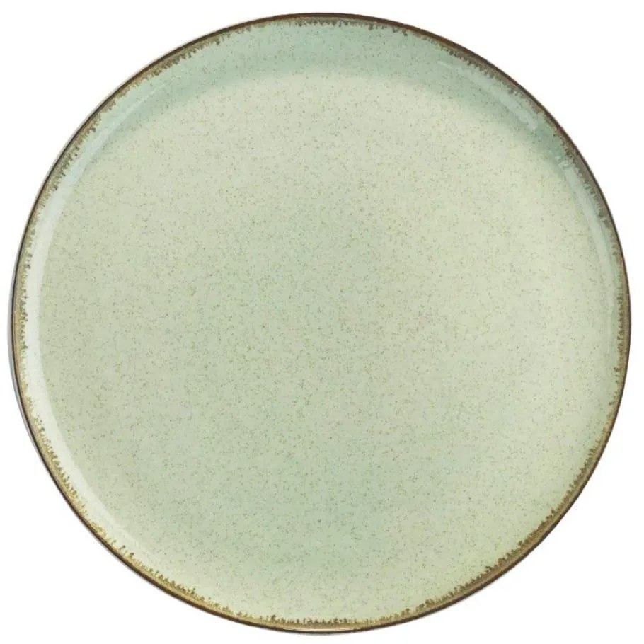 Σερβίτσιο Πιάτων Πορσελάνης Pearl Mood Πράσινο – Σετ 24τμχ - Kutahya Porselen