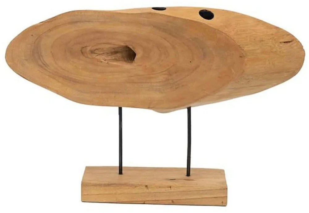 Διακοσμητικό Επιτραπέζιο 70637 14x14x21cm Natural Artekko Wood