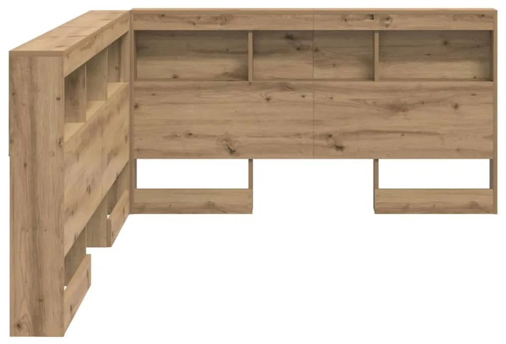 vidaXL Κεφαλάρι Αποθήκης artisan δρυς 150 cm Επεξεργασμένο ξύλο