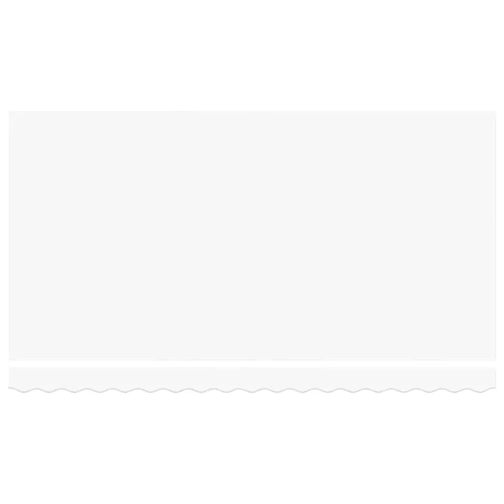 vidaXL Σκηνίτσα Αναδιπλούμενη Λευκό 400 x 200 cm ύφασμα