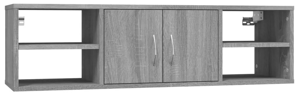 vidaXL Ραφιέρα Τοίχου Γκρι Sonoma 102x30x29 εκ. Επεξεργασμένο Ξύλο