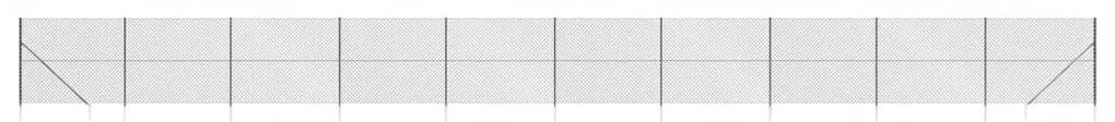 vidaXL Συρματόπλεγμα Περίφραξης Ανθρακί 1,6 x 25 μ. με Καρφωτές Βάσεις