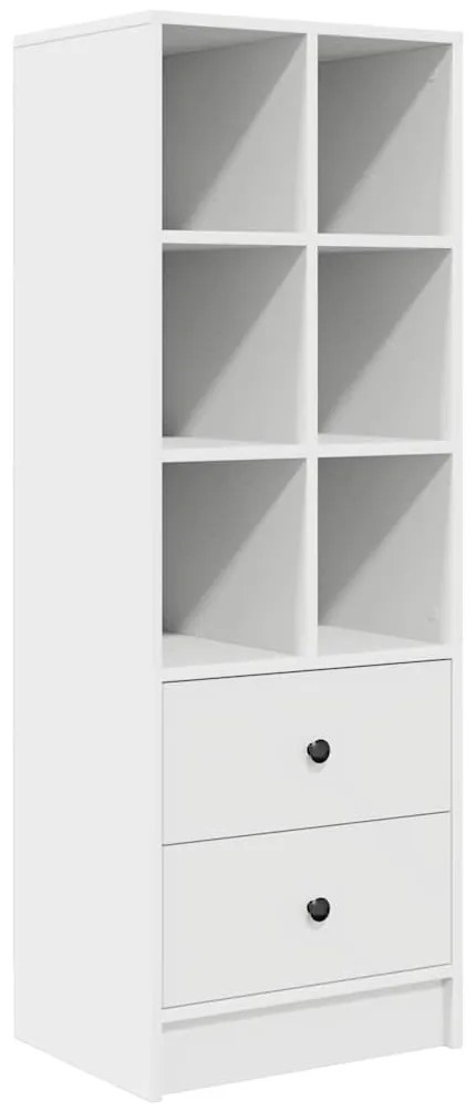 vidaXL Γραφείο με συρτάρι 2 pcs Λευκό