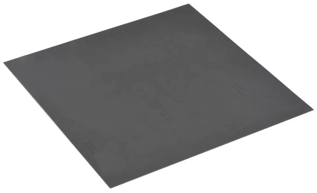 Δάπεδο Αυτοκόλλητο Μαύρο με Όψη Μαρμάρου 5,11 μ² από PVC - Μαύρο