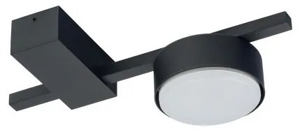 Πλαφονιέρα Φωτιστικό Οροφής GX53 12W IP20 23x10 Pills Nowodvorski-8266-Μαύρο 8266
