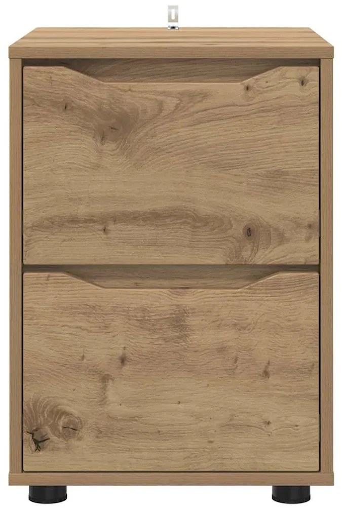 vidaXL Ντουλάπι αποθήκευσης Artisan Oak 40 x 48 x 57 εκ