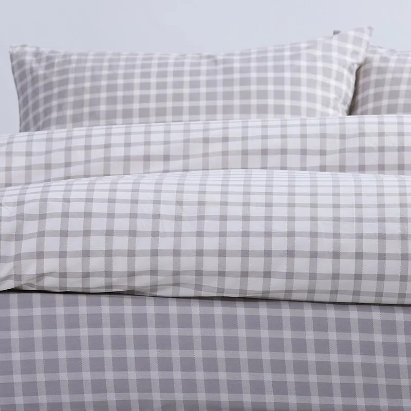 Σετ παπλωματοθήκη Υπερδιπλη 240x230 Extend Grey 5205495598420