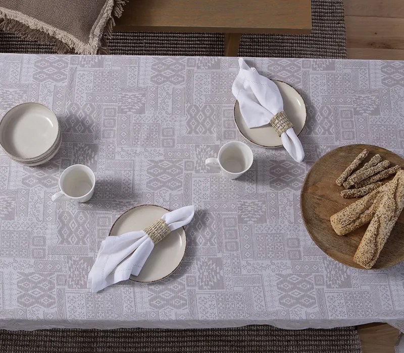 Τραπεζομάντηλο Vendora Beige 140x180 - Nef-Nef Homeware